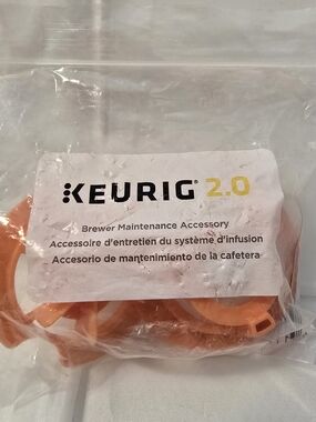 Keurig 2.0 Brewer Maintenance Accessory Orange Replacement Part KPCS 5000057664